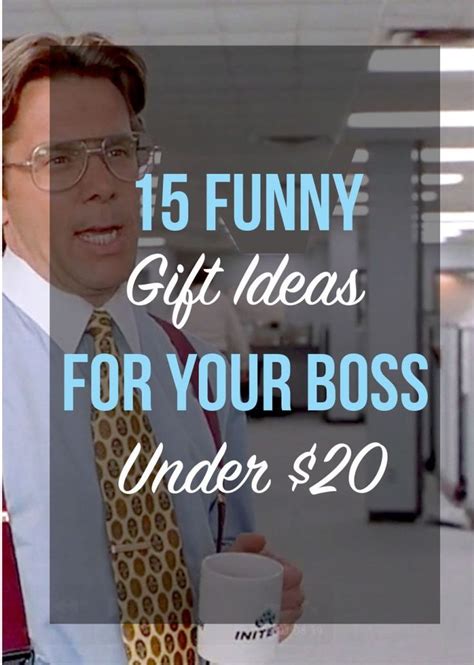 fun gifts for your boss